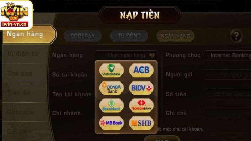 Những ưu điểm nổi trội khi thực hiện nạp tiền Iwin thành công